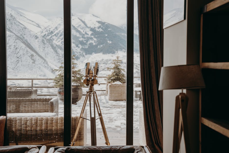 Arctic Domes With Heated Floors and Snow Window Views