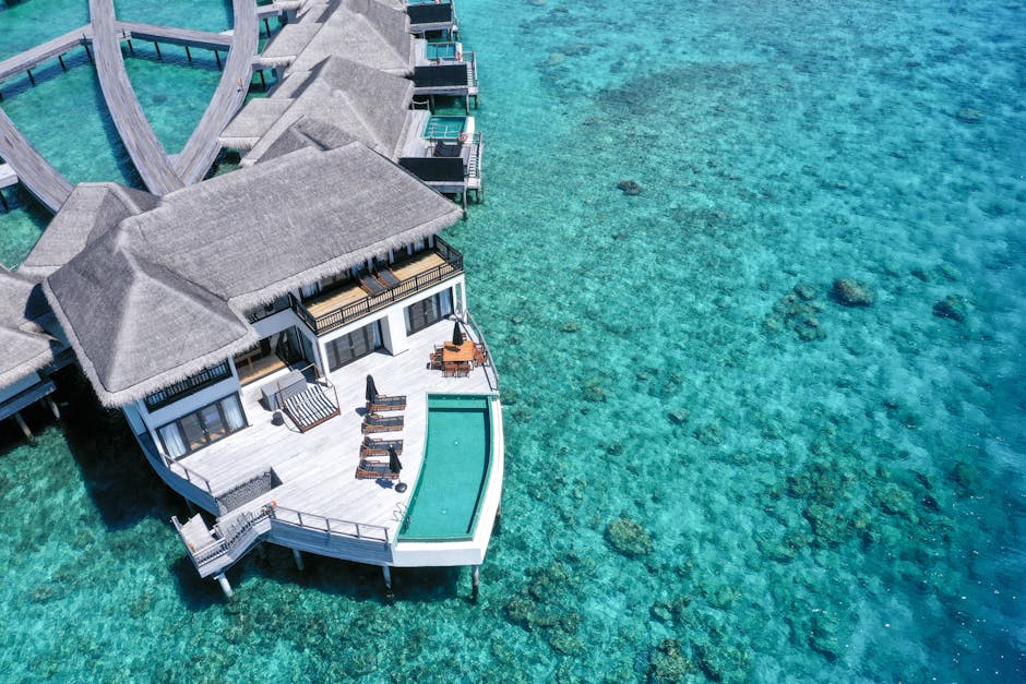 Maldives Villas With Floating Hammocks and Sea Deck Sofas