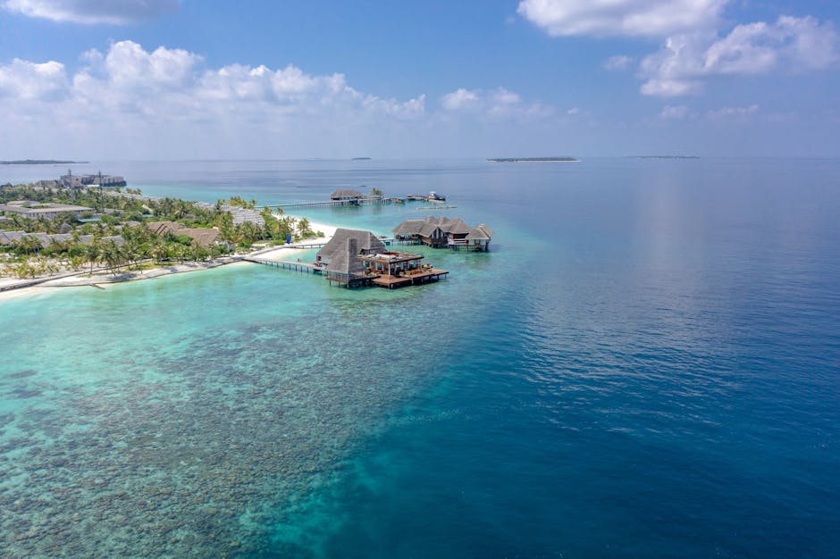 Maldives Villas With Hammock Steps and Coral-Lit Pools