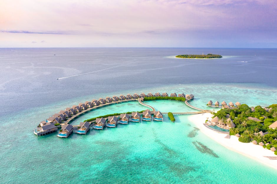 Maldives Villas With Infinity Pools Touching the Horizon