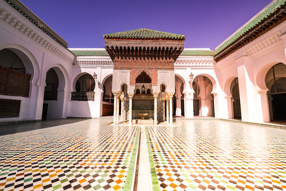 Moroccan Riads With Silk Drapes and Mosaic Roof Terraces