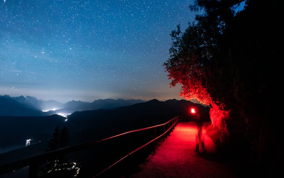 Safari Camps With Hammock Tubs and Star Path Lighting