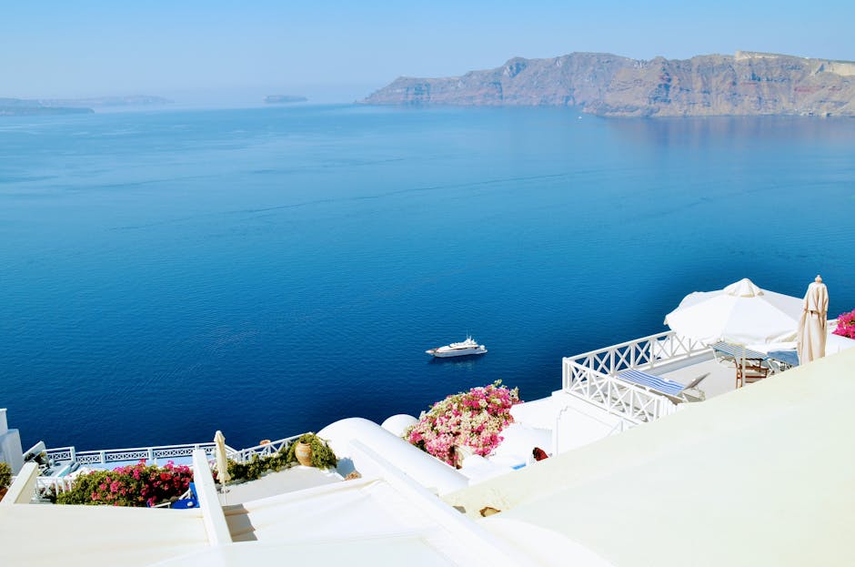 Santorini Villas With Candlelit Pools and Sky Paths